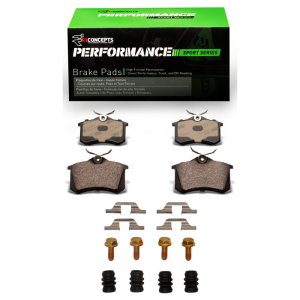 Audi A6 Quattro Brake Pads - Rear - R1 Concepts - Performance Sport - `99-`08